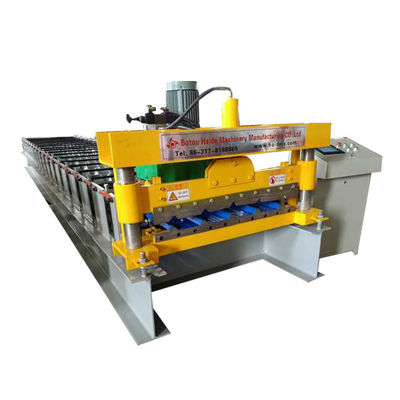 IBR Color Steel Sheet Roof Panel Making Roll Forming Machine