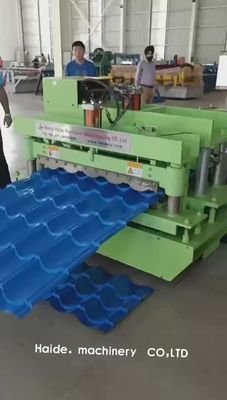 Roof And Wall Panel Rollformer , Complete Single Roll Forming Production Line