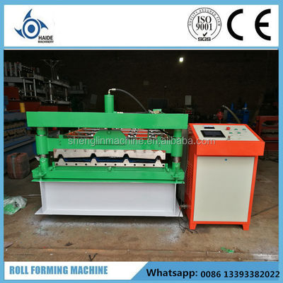 Aluminium Roof Panel Forming Machine Corrugated Profiles Roll Forming Machinery