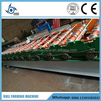 Aluminium Roof Panel Forming Machine Corrugated Profiles Roll Forming Machinery
