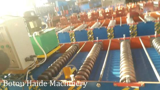Corrugated Sheet Metal Roof Making Steel Plate Rolling Machine