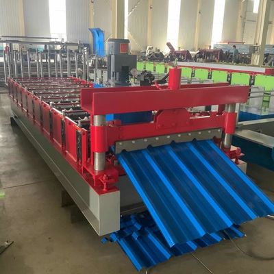 Haide Double Layer Forming Machine Corrugated And IBR Metal Roof Sheet Cold Roll Forming Machine