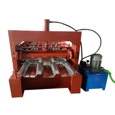 Het hydraulische Broodje die van het Vloerdek Machine Gegalvaniseerd Bladbroodje vormen die Machine vormen